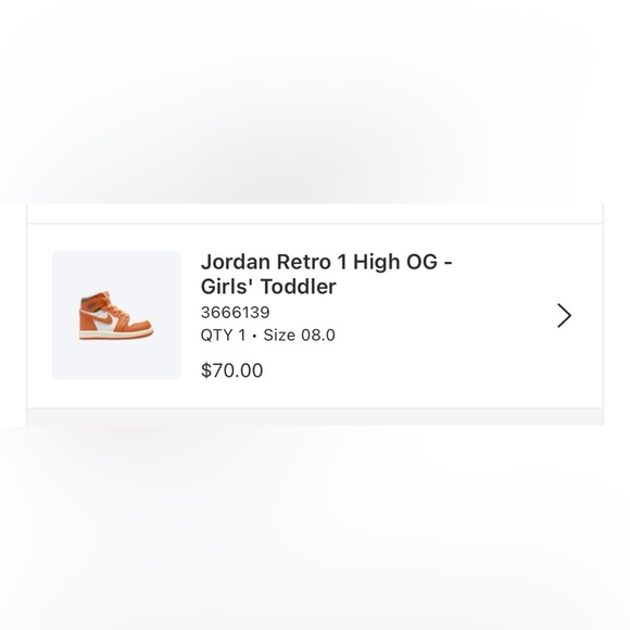 Jordon Retro 1 High OG - Girls’ Toddler - Picture 7 of 9